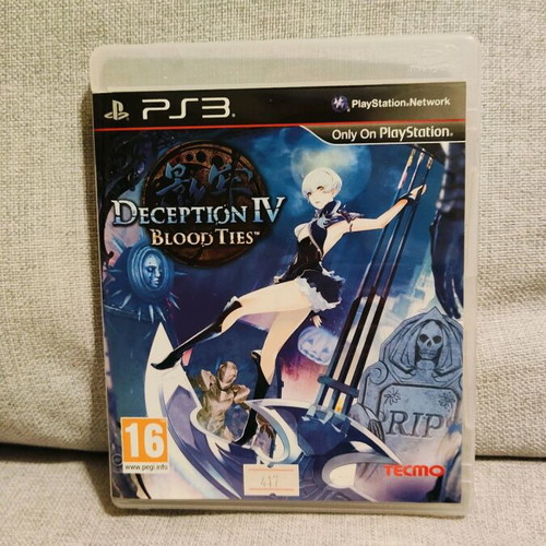 Deception IV Blood Ties PS3 used