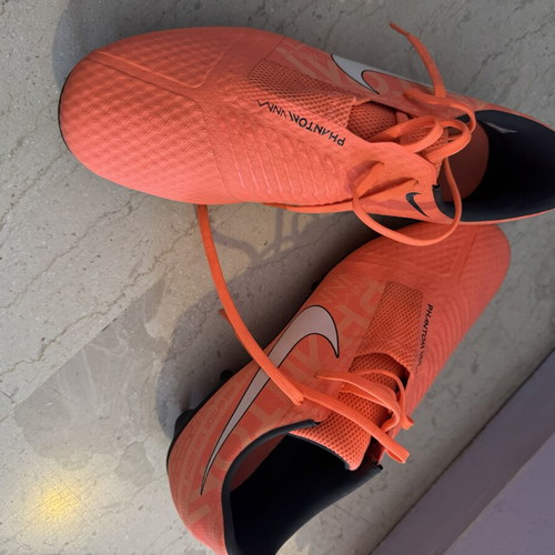 Nike Phantom football shoes used, size 44, with bag
