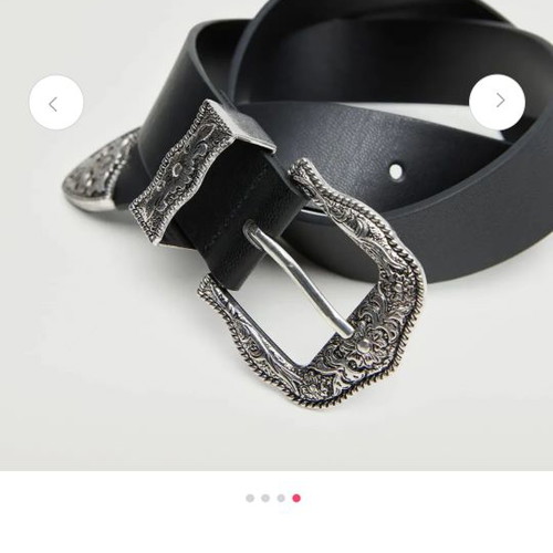 Mango belt new, high-quality non-leather material