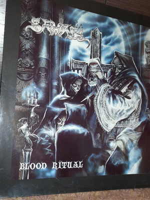 Samael Blood Ritual 1992 vinyl LP used metal album