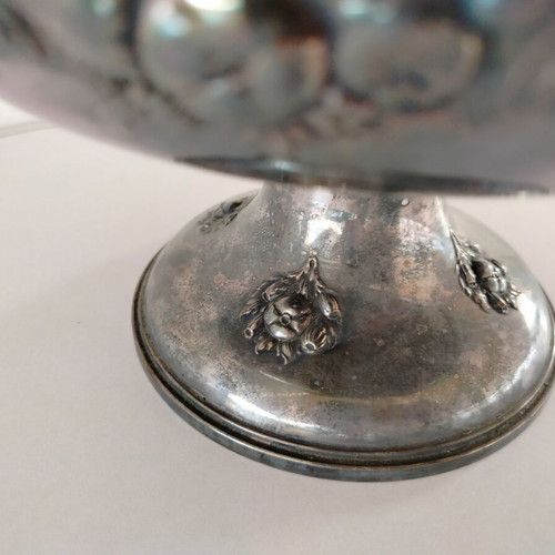 Metal bowl fruit bowl used with Bavaria mark