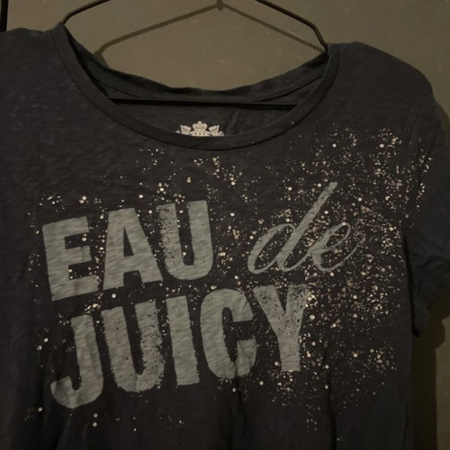 Juicy Couture T-shirt like new, blue and gold, size L