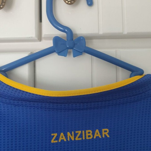 Zanzibar football jersey used, official replica