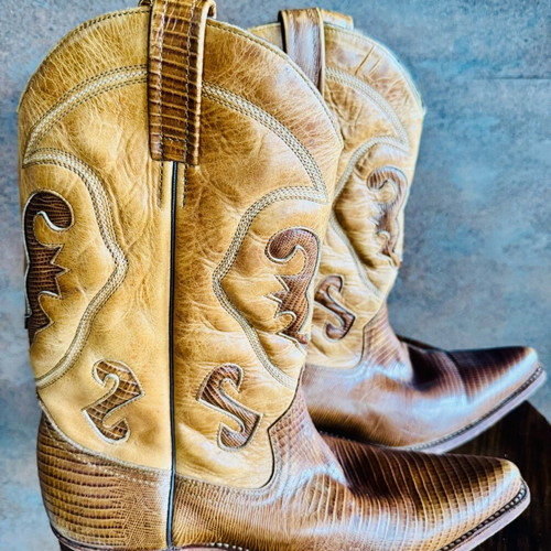Loblan handmade leather boots size 44 like new model 7119