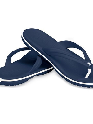 Crocs Crocband flip flops new, size 45-46, blue and white