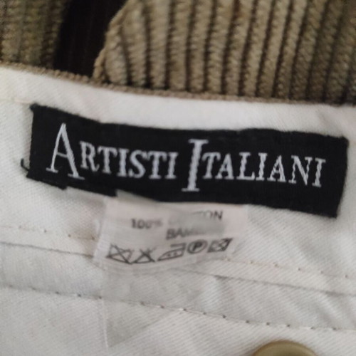 Artisti Italiani men's corduroy pants like new, brown, size L