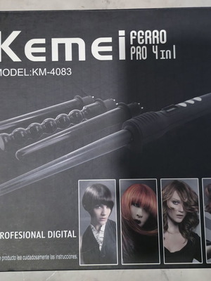 Kemei KM-4083 multistyler μαλλιών 4 σε 1 με 4 εξαρτήματα