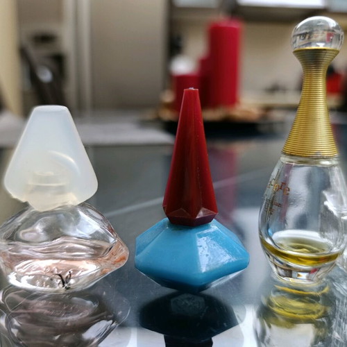 Miniature perfumes used, various brands, Eau de Parfum
