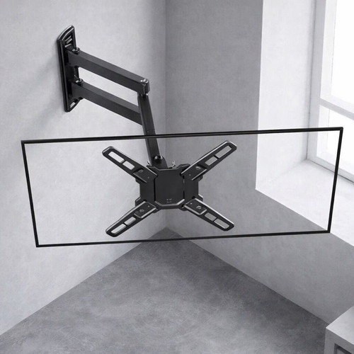 Corner TV Wall Mount like new, 14”–55”, adjustable arm