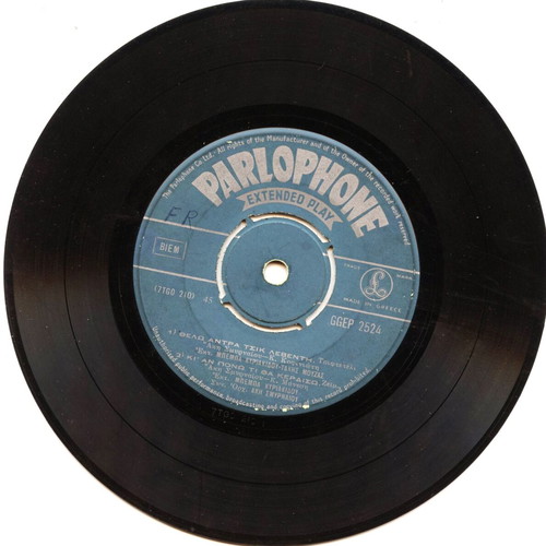 45 RPM Extended Play ParloPhone record used
