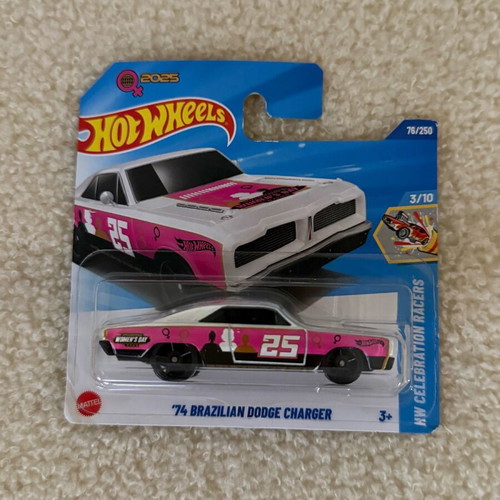 Hotwheels Dodge Charger 1974 Brazilian new sealed