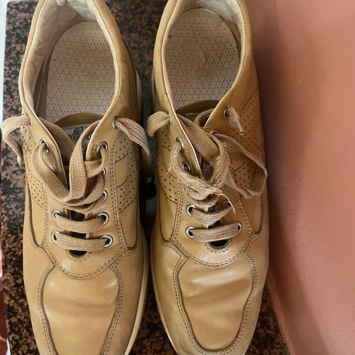 Hogan boots used, brown, size 39