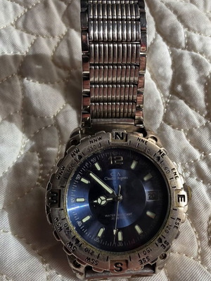 Claudio Argenti wristwatch used, gray and blue