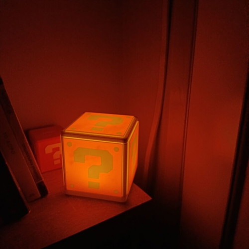 Super Mario Question Block Lamp like new