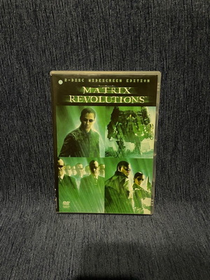 Matrix Revolutions DVD used with double CD and subtitles