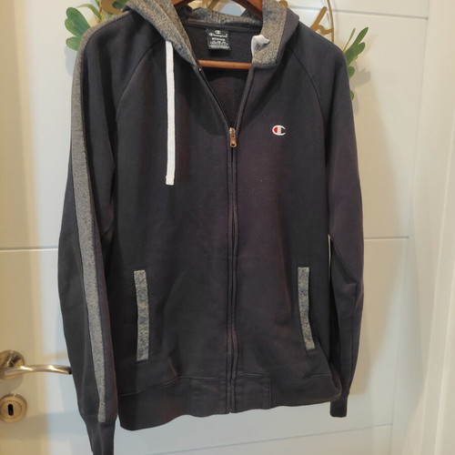 Champion hoodies used, blue, size M