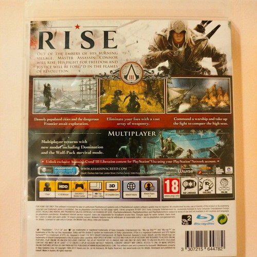 Assassin's Creed III for PS3 used