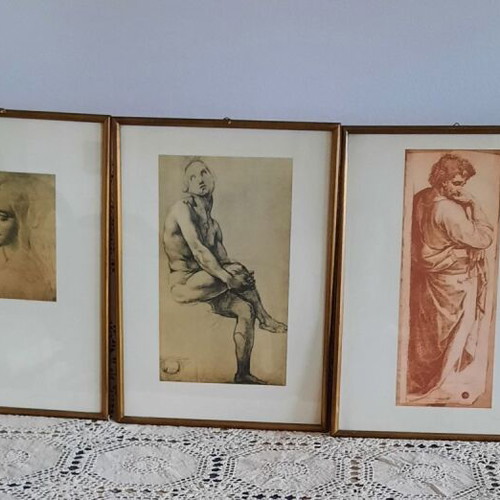 #artcollection - Engravings, Leonardo, Raphael, Michelangelo