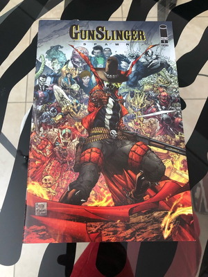 Gunslinger Spawn 1 Booth Variant Cover new