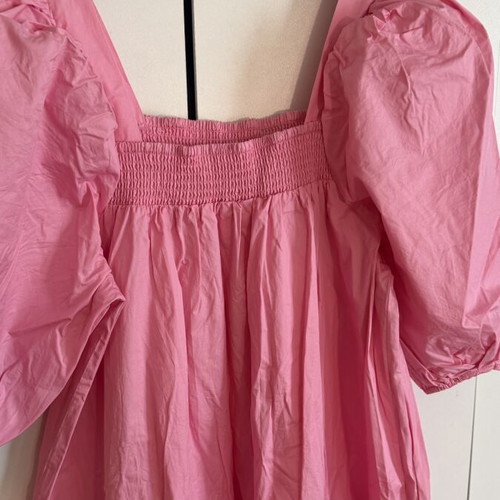 H&M dress like new, 100% cotton, pink