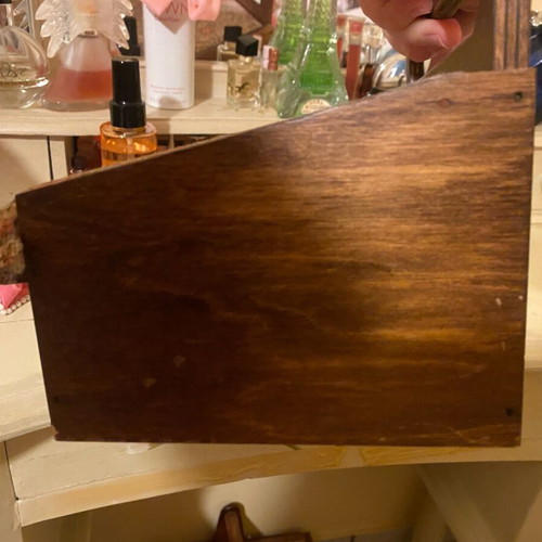 Storage box like new with fabric top