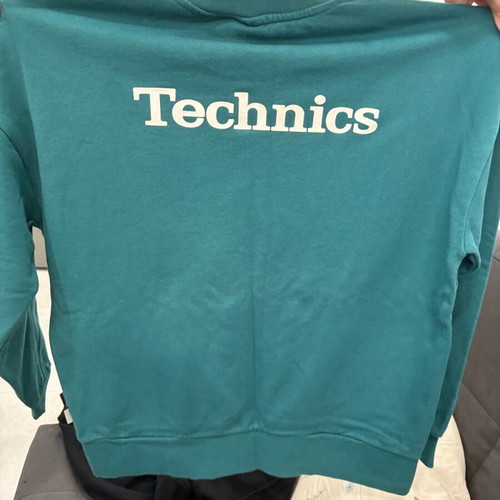 Men's sweatshirt without hood used, turquoise, size S Zara