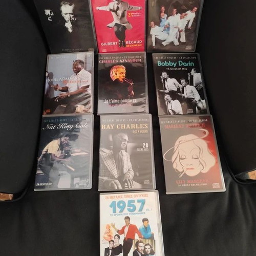 Various music CDs used, bundle