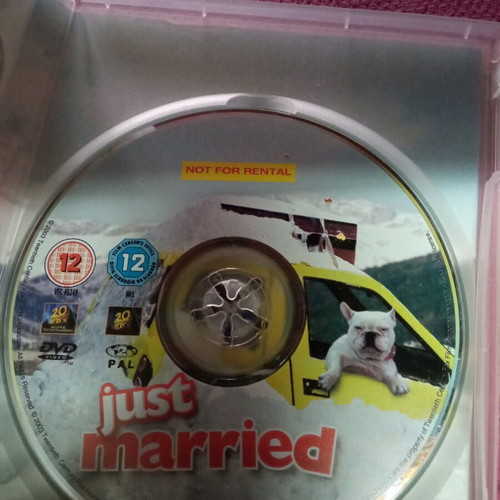 Just Married DVD like new, comedy, subbed