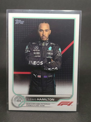 Lewis Hamilton Topps F1 2022 κάρτα σαν καινούργια