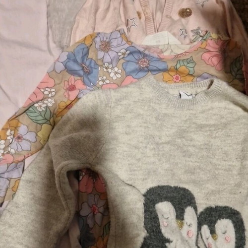 Clothing set for girl 4-5 years like new, multicolored