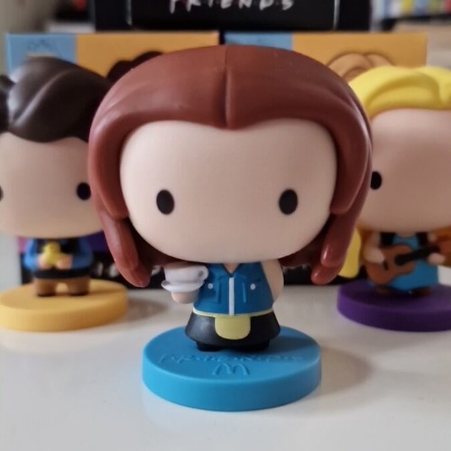 Friends Mini Figures new from McDonalds Rachel, Chandler, Phoebe