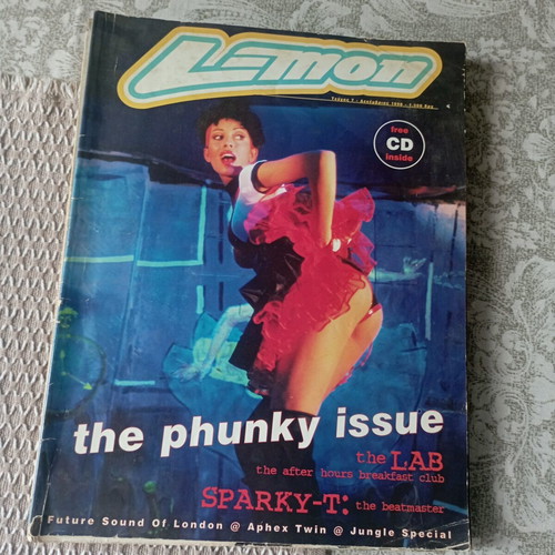 Lemon music magazine issue 7 December 1996 used, electronic and rave culture