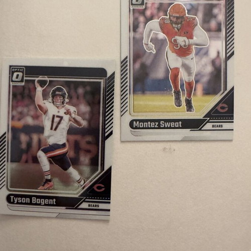 Chicago Bears Absolute Football Panini & Panini Optic loot like new