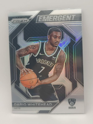 Dariq Whitehead Panini Prizm 2023-24 Insert Card new