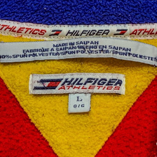 Tommy Hilfiger Athletics vintage colorblock fleece, size L