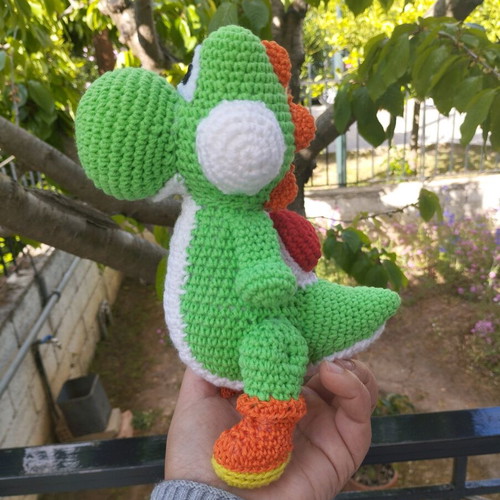 Knitted Little Hero handmade amigurumi made to order