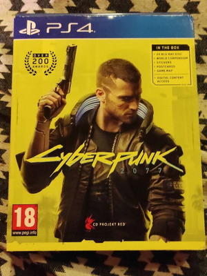 Cyberpunk Special Edition για PlayStation 4 σχεδόν αχρησιμοποίητο με αυτοκόλλητα και χάρτη