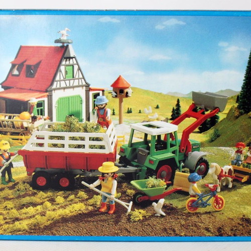 Playmobil 3719 Farmer on the Farm vintage sealed 1992