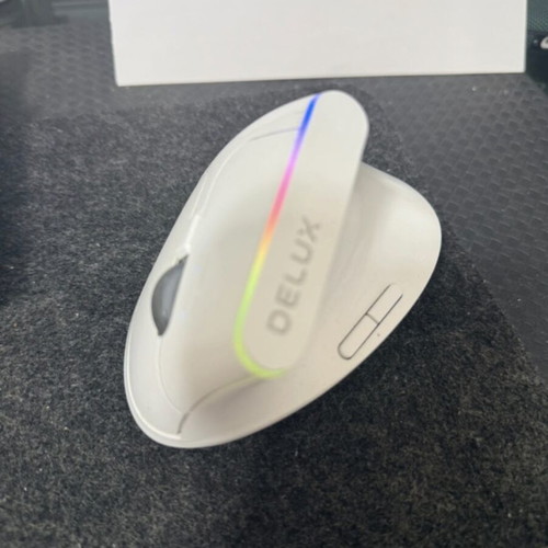 Ergonomic vertical computer mouse used