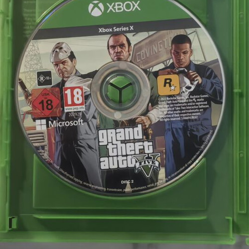 Grand Theft Auto Five Xbox Series X used