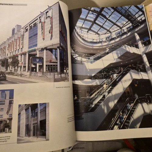 Architektur der ECE book used, German architecture album