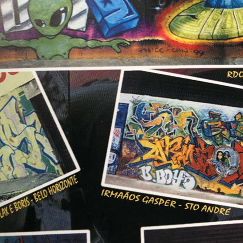 Epidemia graffiti magazine like new, Brazilian 90s edition