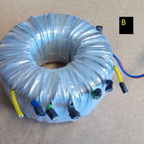 Toroidal transformer primary 300 VA 230 V used