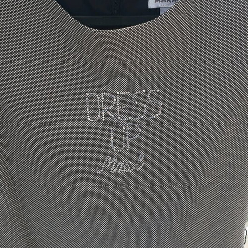 Marasil girls' dress gray, like new, size 158 cm