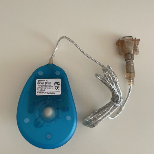 Yahoo! 4D Internet Soft Scroll Mouse vintage, unused