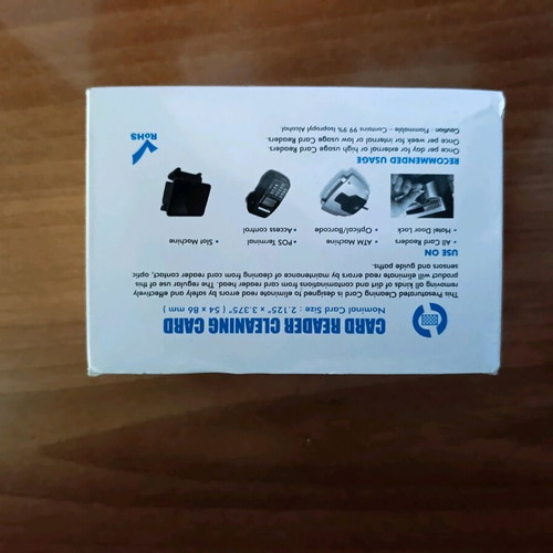 Cleaning cards new, large quantity 220 pcs, professional use