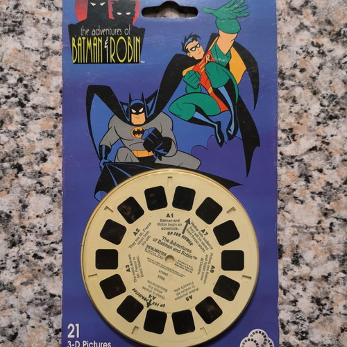 Tyco View-Master The Adventures of Batman and Robin reels