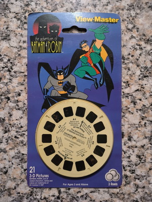 Tyco View-Master The Adventures of Batman and Robin reels