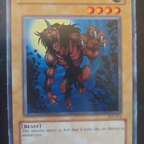 Gazelle the King of Mythical Beasts Yugioh card like new