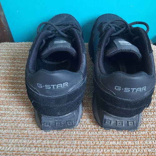 G-Star Raw men's sports shoes like new, black, size 42